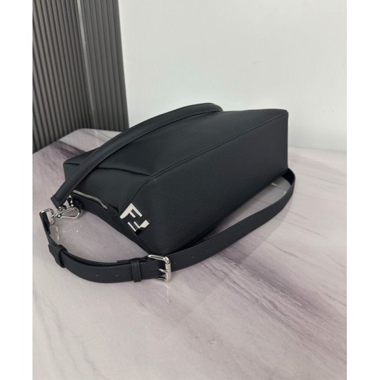 Special Grade Replica Fendi Lui Medium/Large shoulder bag Bag 7VA667 Black Clone Sale