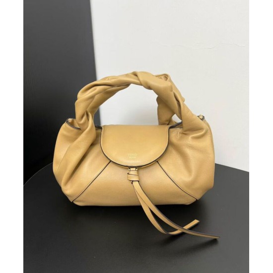 Special Grade Replica Fendi Spy Mini/Small/Large Tote Bag Apricot Clone Sale