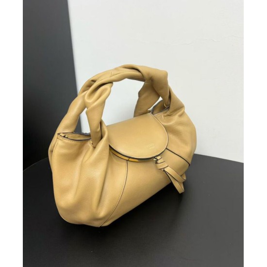 Special Grade Replica Fendi Spy Mini/Small/Large Tote Bag Apricot Clone Sale
