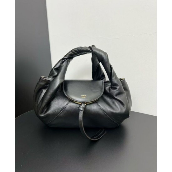 Special Grade Replica Fendi Spy Mini/Small/Large Tote Bag Black Clone Sale