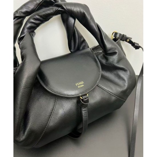 Special Grade Replica Fendi Spy Mini/Small/Large Tote Bag Black Clone Sale