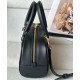 Special Grade Replica Loewe Amazona 23 Shoulder Bag with Padlock Detail in Black Clone Sale