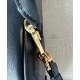 Special Grade Replica Loewe Amazona 23 Shoulder Bag with Padlock Detail in Black Clone Sale