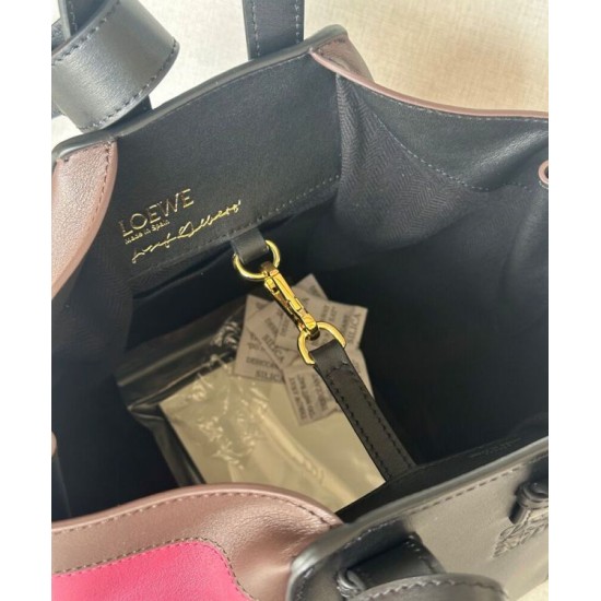 Special Grade Replica Loewe x Albers Hammock Handbag in Mauve Clone Sale