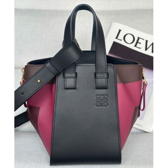 Special Grade Replica Loewe x Albers Hammock Handbag in Mauve Clone Sale