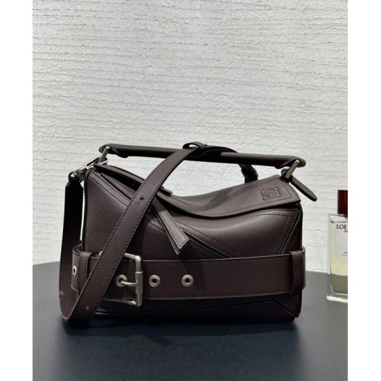 Special Grade Replica Loewe Large Puzzle Biker Bag Coffee Clone Sale