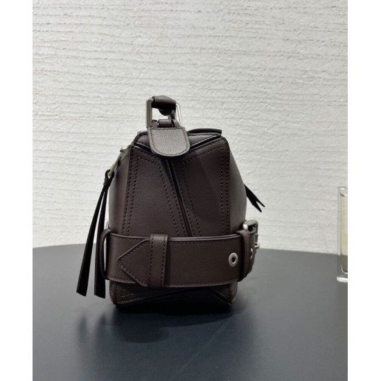 Special Grade Replica Loewe Large Puzzle Biker Bag Coffee Clone Sale