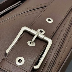 Special Grade Replica Loewe Large Puzzle Biker Bag Coffee Clone Sale