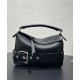 Special Grade Replica Loewe Large Puzzle Biker Bag Black Clone Sale
