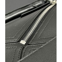 Special Grade Replica Loewe Large Puzzle Biker Bag Black Clone Sale
