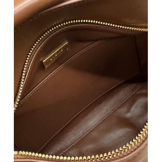 Special Grade Replica Loewe Featherlight Puzzle Small Bag in Coffee Clone Sale