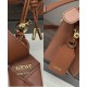 Special Grade Replica Loewe Featherlight Puzzle Small Bag in Coffee Clone Sale