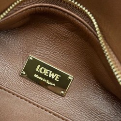 Special Grade Replica Loewe Featherlight Puzzle Small Bag in Coffee Clone Sale