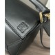 Special Grade Replica Loewe Featherlight Puzzle Small Bag in Black Clone Sale