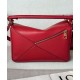 Special Grade Replica Loewe Featherlight Puzzle Small Bag Red Clone Sale