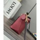 Special Grade Replica Loewe Puzzle Edge Classic Small Two-Tone Bag, Black/Red Clone Sale