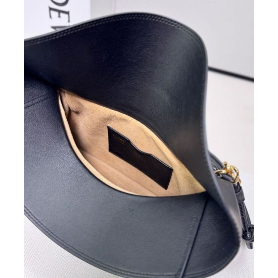 Special Grade Replica Loewe Ola Medium Shoulder Bag Black Clone Sale