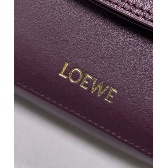 Special Grade Replica Loewe Ola Medium Shoulder Bag Mauve Clone Sale