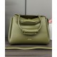 Special Grade Replica Loewe Madrid Medium Soft Calfskin Bag Olive Clone Sale