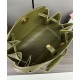 Special Grade Replica Loewe Madrid Medium Soft Calfskin Bag Olive Clone Sale