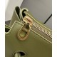 Special Grade Replica Loewe Madrid Medium Soft Calfskin Bag Olive Clone Sale