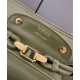 Special Grade Replica Loewe Madrid Medium Soft Calfskin Bag Olive Clone Sale