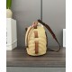 Special Grade Replica Loewe Raffia Shoulder Bag Coffee Clone Sale