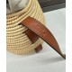 Special Grade Replica Loewe Raffia Shoulder Bag Coffee Clone Sale