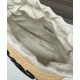 Special Grade Replica Loewe Raffia Shoulder Bag Black Clone Sale