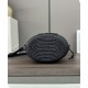 Special Grade Replica Loewe Raffia Shoulder Bag Black Clone Sale