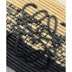 Special Grade Replica Loewe Raffia Shoulder Bag Black Clone Sale