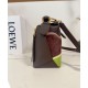 Special Grade Replica Loewe Small Puzzle Edge Landscape Bag in Nappa Calfskin Dark Coffee Clone Sale