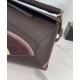 Special Grade Replica Loewe Small Puzzle Edge Landscape Bag in Nappa Calfskin Dark Coffee Clone Sale
