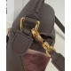 Special Grade Replica Loewe Small Puzzle Edge Landscape Bag in Nappa Calfskin Dark Coffee Clone Sale