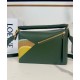 Best Replica Loewe Small Puzzle Edge Landscape Bag in Nappa Calfskin Green Fake At Cheap Price Special Grade Replica Loewe Small Puzzle Edge Landscape Bag in Nappa Calfskin Green Clone Sale