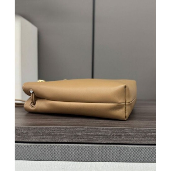 Best Replica Loewe Pebble Pouch Bags Apricot Fake At Cheap Price Special Grade Replica Loewe Pebble Pouch Bags Apricot Clone Sale