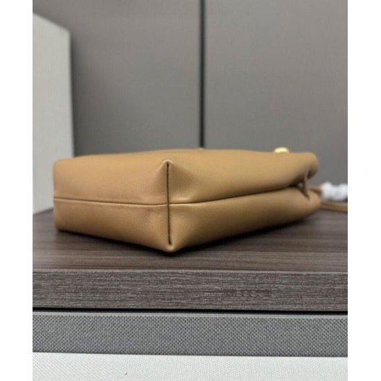 Best Replica Loewe Pebble Pouch Bags Apricot Fake At Cheap Price Special Grade Replica Loewe Pebble Pouch Bags Apricot Clone Sale