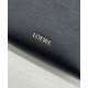 Special Grade Replica Loewe Pebble Pouch Bags Black Clone Sale