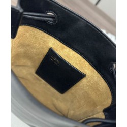 Special Grade Replica Loewe Pebble Pouch Bags Black Clone Sale