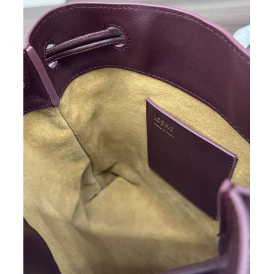 Special Grade Replica Loewe Pebble Pouch Bags Mauve Clone Sale