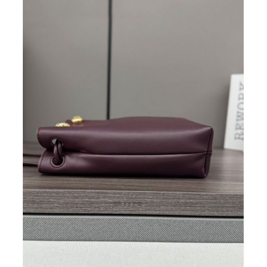 Special Grade Replica Loewe Pebble Pouch Bags Mauve Clone Sale