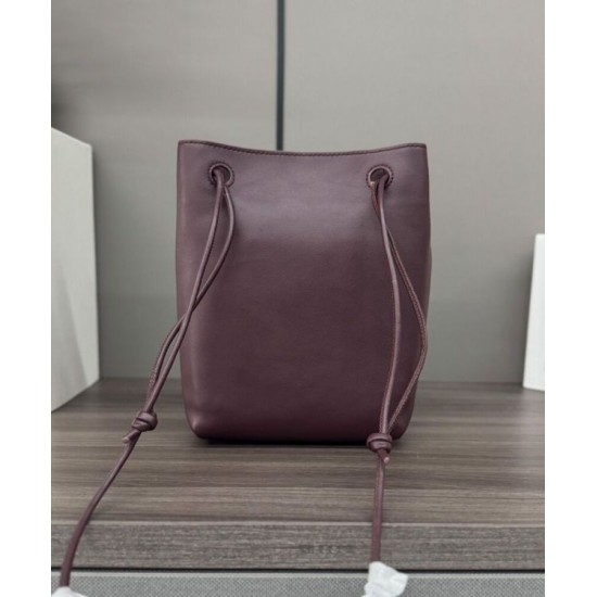 Special Grade Replica Loewe Pebble Pouch Bags Mauve Clone Sale