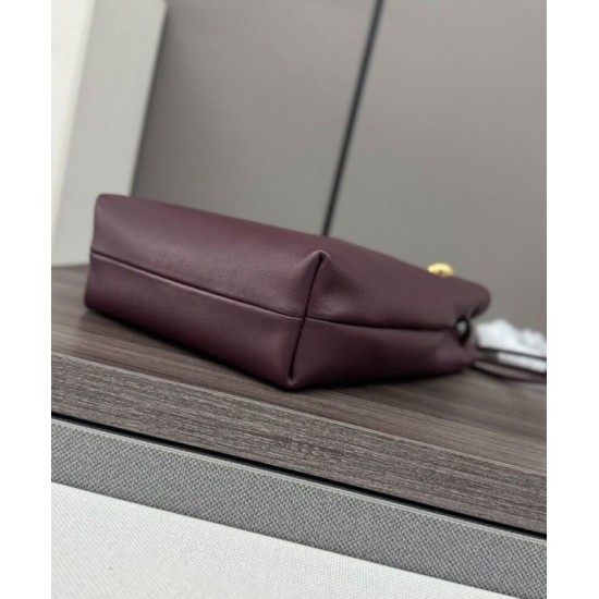 Special Grade Replica Loewe Pebble Pouch Bags Mauve Clone Sale