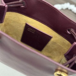 Special Grade Replica Loewe Pebble Pouch Bags Mauve Clone Sale