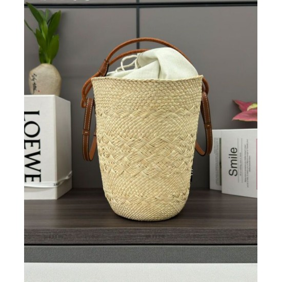 Special Grade Replica Loewe Large Anagram Basket Bag in Coffee Clone Sale