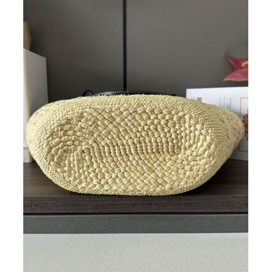Special Grade Replica Loewe Large Anagram Basket Bag in Black Clone Sale
