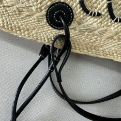 Special Grade Replica Loewe Large Anagram Basket Bag in Black Clone Sale
