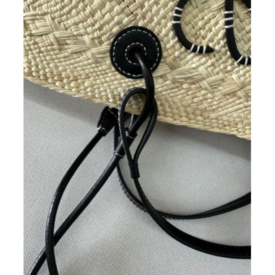 Special Grade Replica Loewe Large Anagram Basket Bag in Black Clone Sale