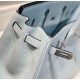 Special Grade Replica Hermes Birkin Bag 25cm/30cm Light Blue Clemence Silver Hardware Clone Sale