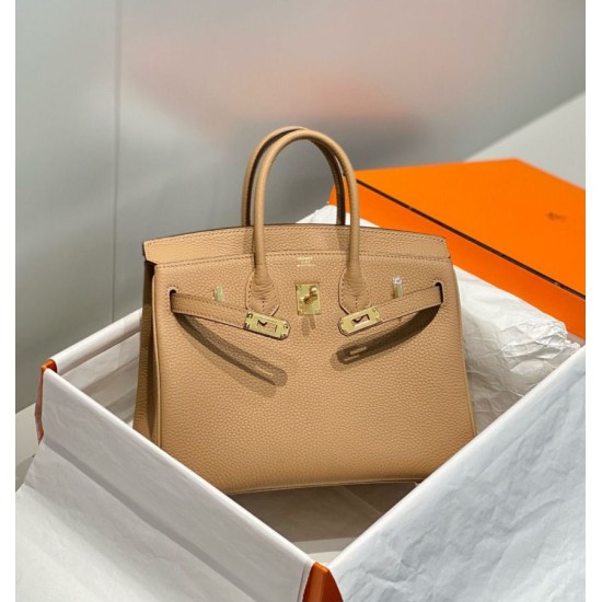Special Grade Replica Hermes Birkin Bag 25cm/30cm Camel Clemence Gold Hardware Clone Sale